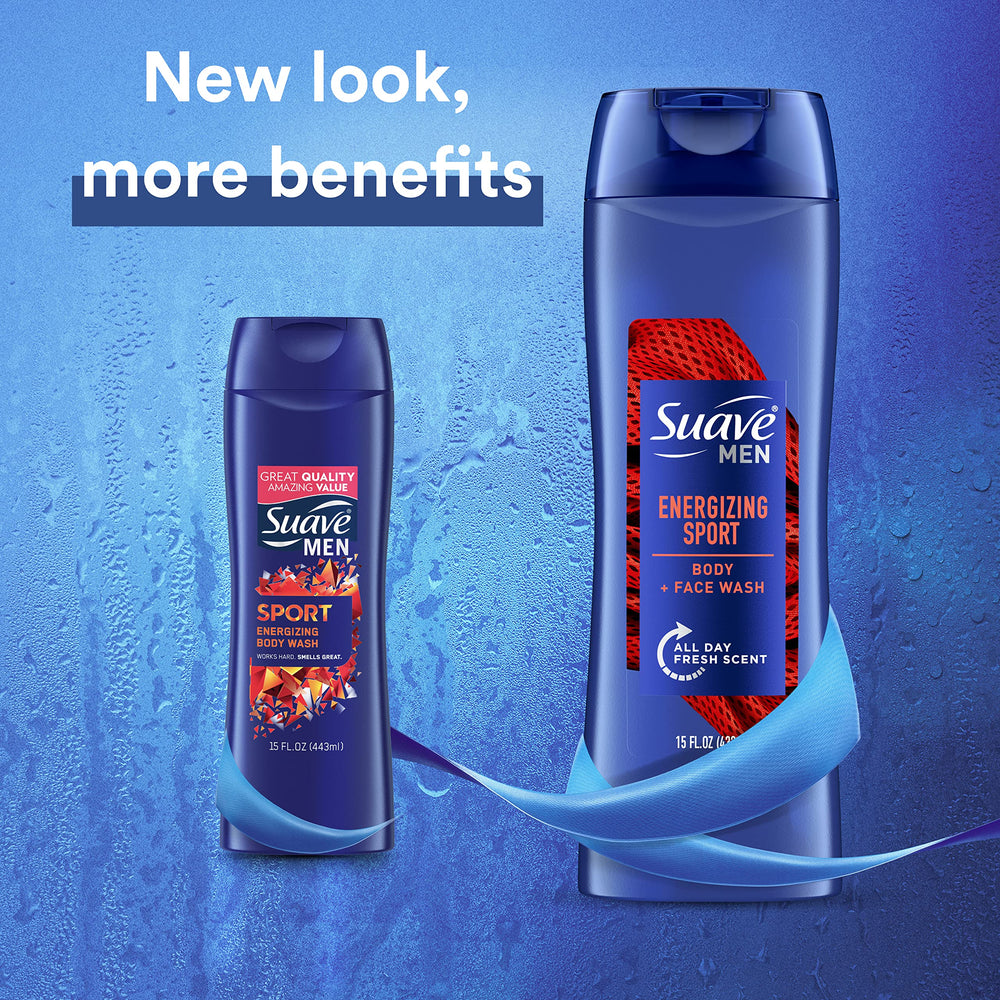 Men Body Wash for Everyday Use Sport Fragrance Body Wash and Shower Gel 15 oz