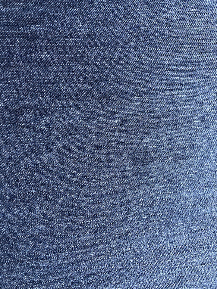 Dark Blue Denim Stretch Jean Patches Super Strong Iron On- by Holey Patches (Assorted Sizes) (1-5 x 8)