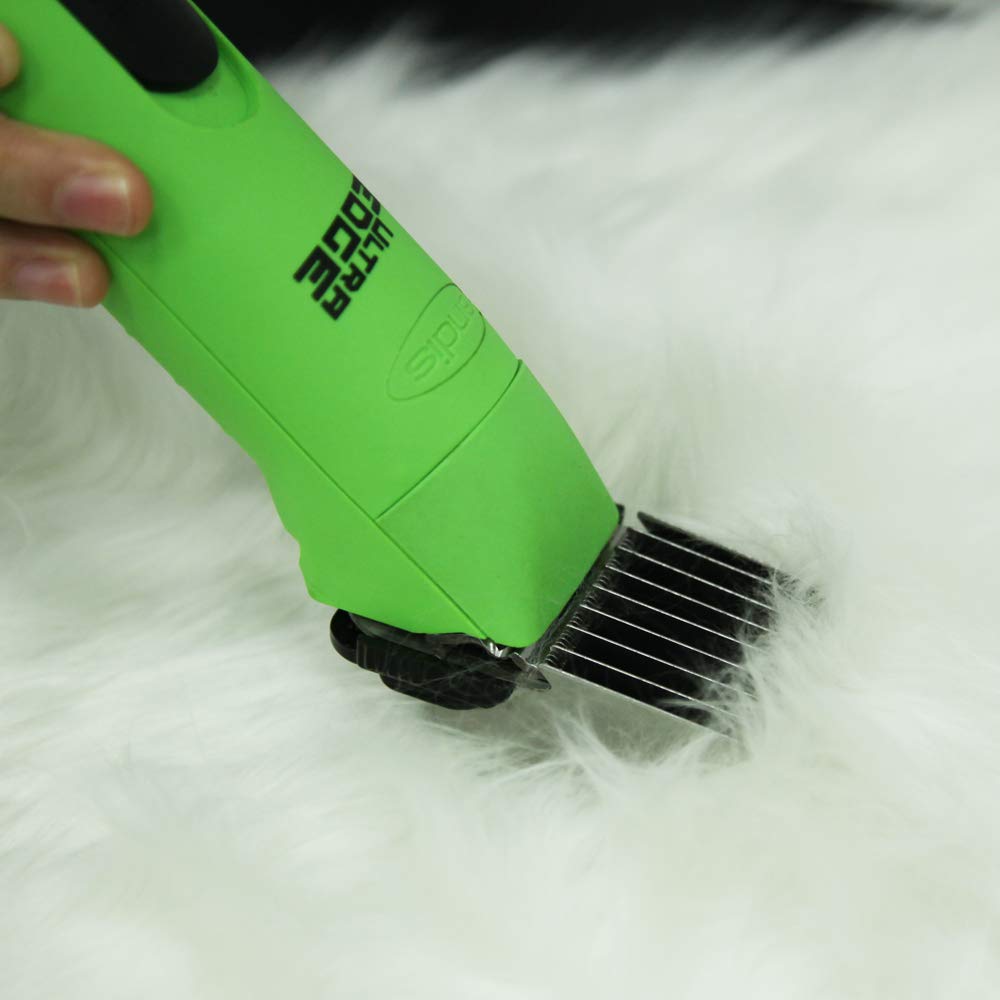 Professional Clip Animal Attachment Guide Comb Set Clippers Stainless Steel Detachable Blade for Pet Dog Horse (8 Piece)