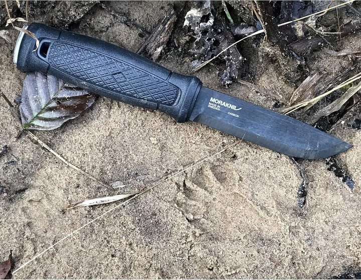 Garberg Full Tang Fixed Blade Knife with Carbon Steel Blade