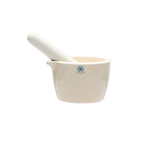 ™ JMD070 Porcelain Mortar &amp; Pestle Set, Capacity 70mL (2.5oz), Designed for Laboratory, Home, or Classroom Use, 1 Each