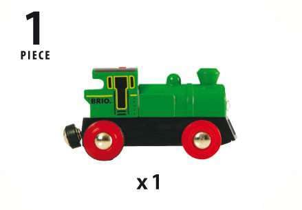 BRIO World 33595 Engine Train - Battery Powered Wooden 