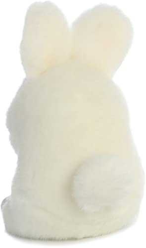 ® Round Rolly Pet™ Bunbun Bunny™ Stuffed Animal - Adorable Companions - On-The-Go Fun - White 5 Inches