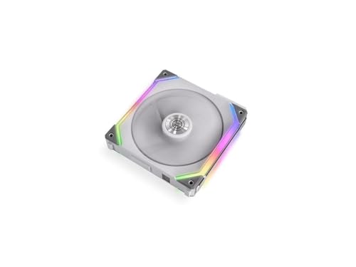 UNI Fan SL120 RGB PWM Fan, White - 120 mm PC-Box Fan White, RGB (B x H x T) 122.