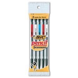 Xtra-Life Mechanical Pencil, Clear Barrel, Medium Point (0.7mm), 5-Count