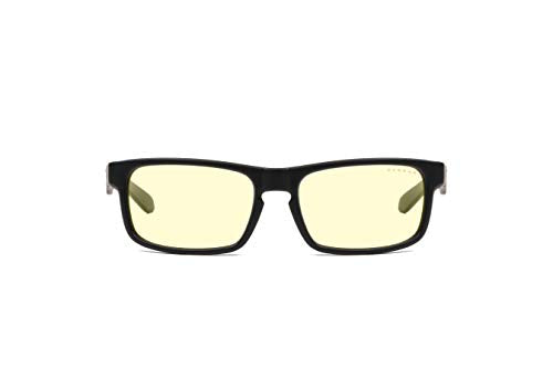 GUNNAR - Premium Gaming and Computer Glasses - Blocks 65% Blue Light - Enigma, Onyx, Amber Tint