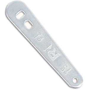 1-Pack Metal Oxygen Cylinder E Wrench with On/Off Arrow