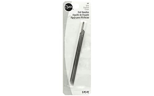 Doll Needles 5/Pkg-Size 2.5 to 3.755