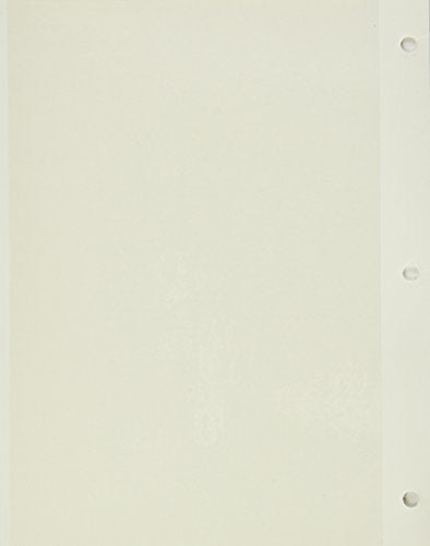 Refill Pages for LM-100, LM-100D and LM-100W Photo Albums, 10 Pages (5 Sheets), White Backing