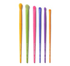 xNYANE VIBRANT BLEND 6-PIECE BRUSH SET + BAG, 2.7 Ounce