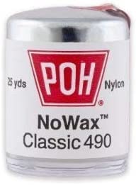 POH Dental Floss Unwaxed 100 Yards - 12 Rolls Per Box