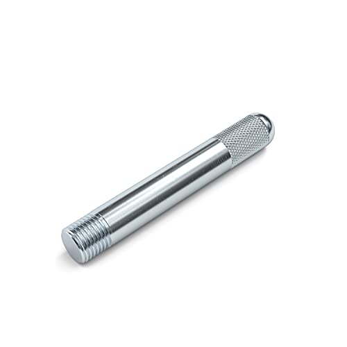 Steel Wheel Hanger Alignment Pin Guide Tool - Metric 12x1.5 Threads - Wheel Lug Bolt Automotive Mechanic Tool Compatible with BMW Mercedes Volkswagen, Wheel Mounting Guide Bolt M12x1.5 1pc