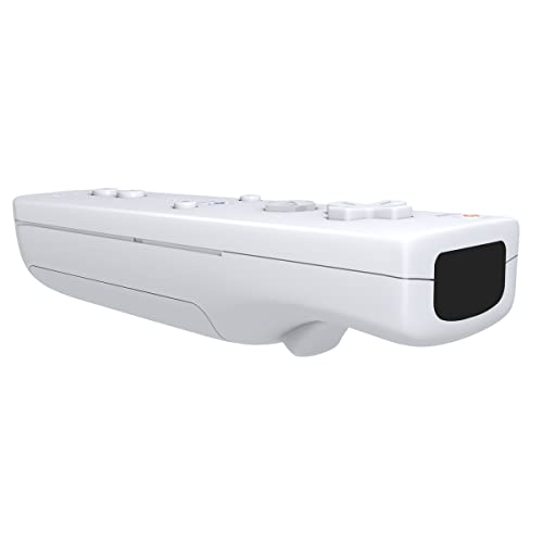Wii Controller 2 Pack, Wii Remote Controller, with Silicone Case and Wrist Strap, Remote Controller for Wii/Wii U, White