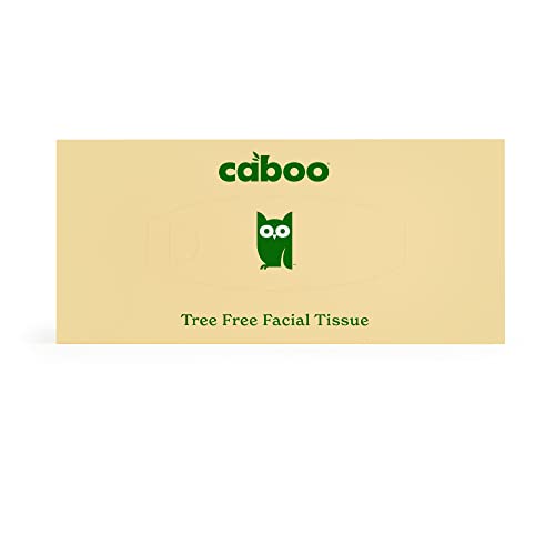 Caboo Tree Free Facial Tissue Paper, Tree Free, Eco Fri