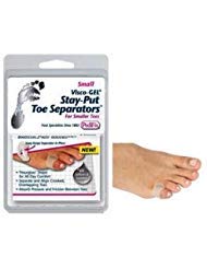 PediFix Visco-GEL Stay-Put Toe Separators for Smaller T