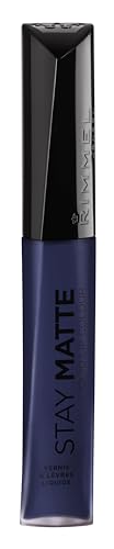 London Stay Matte Liquid Lip Color with Full Coverage Kiss-Proof Waterproof Matte Lipstick Formula that Lasts 12 Hours - 830 Blue Iris, .21oz