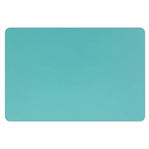 Extra Large Silicone Mat 23.6 x 15.7 inches, Silicone Crafts Sheet, Casting Molds Mat, Countertop Protector, Placemat Table Mat Desk Saver Pad, Nonstick Nonskid, Black Green