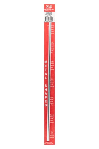 K&amp;S K &amp; S 83031 Round Aluminum Tube, 1/