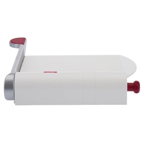Germany Multipurpose Stainless Steel Cheese and Food Slicer with Board and Adjustable Thickness Dial (White) -