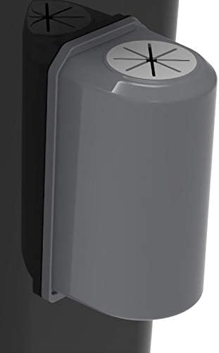 Outdoor Pet Waste Disposal, Innovative Dog Poop Trash Can with Locking Handle, With Deodorizer, Built-in Poop Bag Holder, 5 Bags Included.