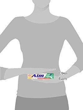 AIM Whitening Gel Toothpaste - 6 Oz - Mint