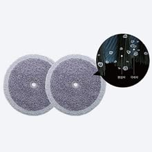 Replacement Accessory of Three-Spin and Edge, Washable Mother Yarn Mop Pads for Robot (6pcs)
