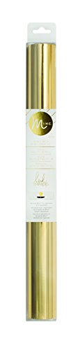 Minc Foil 12-inch x 120-inch Gold Foil Roll, Card Making Kit, Compatible with Minc Foiling and Laminator Machine, Scrapbooking, Journaling, Crafting, Memory Keeping