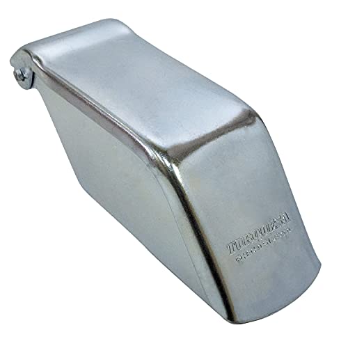 Manual Ice Shaver - Raspador De Hielo Para Raspados - Mexican Ice Maker - Handheld Ice Scraper - Tinned Ice Shaver Stainless Steel Blade for Shaved Granita - One Size, Silver - Cocina Mexicana