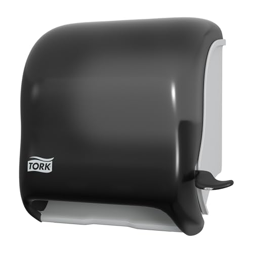 Paper Hand Towel Roll Lever Dispenser Smoke H21, High-Capacity, 83TR