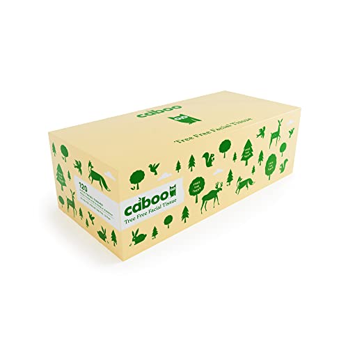 Caboo Tree Free Facial Tissue Paper, Tree Free, Eco Fri