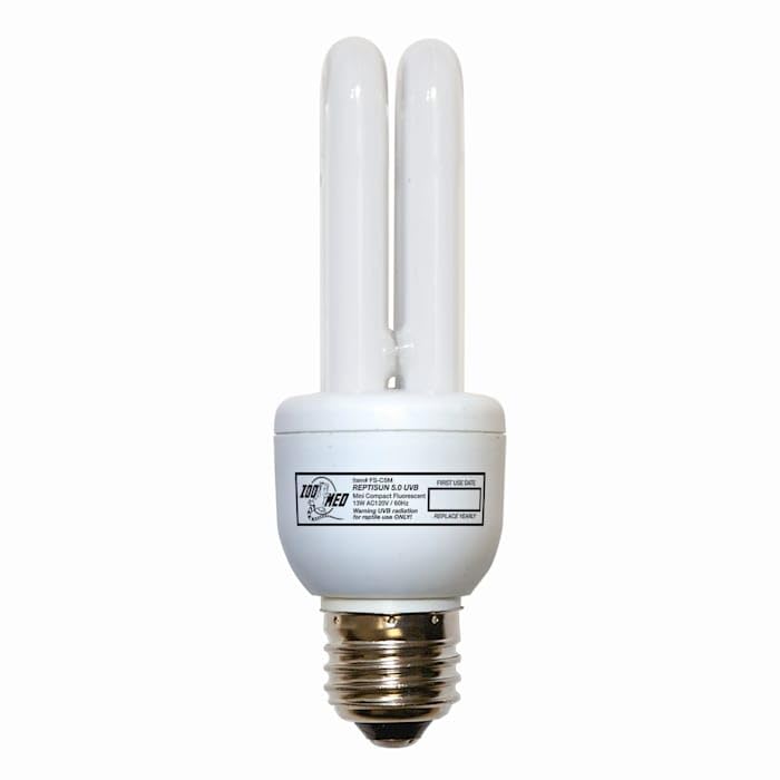 Zoo Med ReptiSun 5.0 Mini Compact Fluorescent Lamp 13 Watts