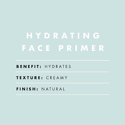 Hydrating Face Primer, Makeup Primer For Flawless, Smooth Skin &amp; Long-Lasting Makeup, Fills In Pores &amp; Fine Lines, Vegan &amp; Cruelty-free, Small