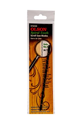 Saw SP46500 Spiral Scroll Saw Blade, Silver