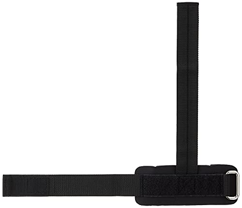 360531 Big Grip No-Slip Nylon Lifting Straps with DuraGrip (Pair), Pro, Black, 11.5 inches