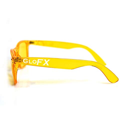 GloFX Yellow Color Therapy Glasses Chakra Glasses Relax
