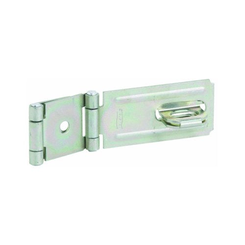 N103-291 V34 Double Hinge Safety Hasp in Zinc plated, 4-1/2