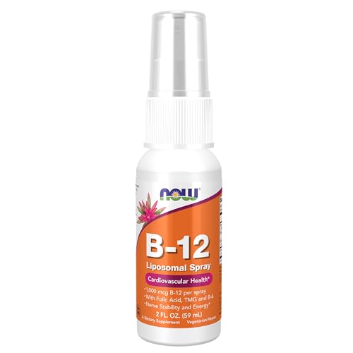NOW Foods Supplements, Vitamin B-12 Liposomal Spray wit