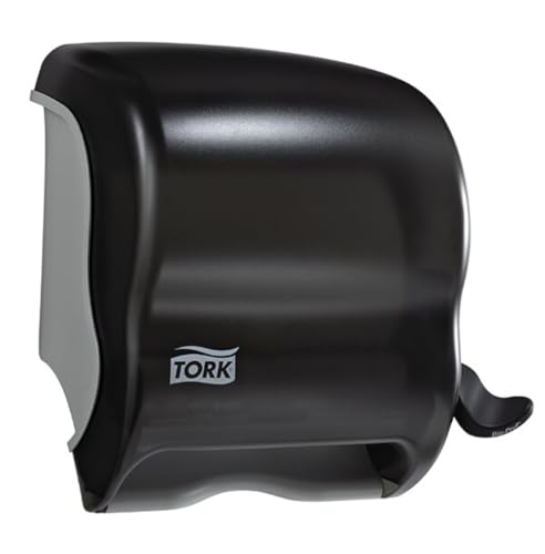 Paper Hand Towel Roll Lever Dispenser Smoke H21, High-Capacity, 83TR