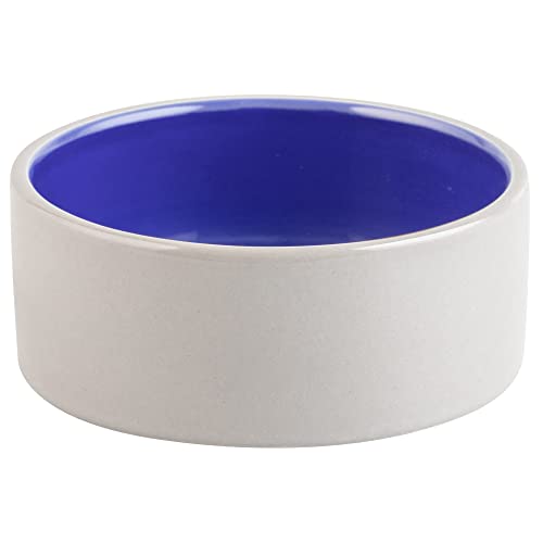 by Ethical Products – Ceramic Stoneware Pet Bowl for Cats and Small Dogs,Classic Heavy Duty Non Slip Ceramic Cat Dish Dog Bowls for Food and Water