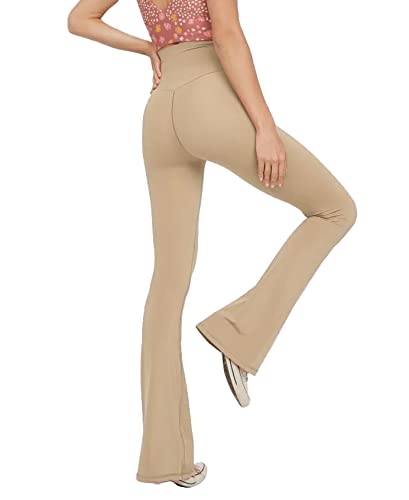 TOPYOGAS Women&#39;s Casual Bootleg Yoga Pants V Cr