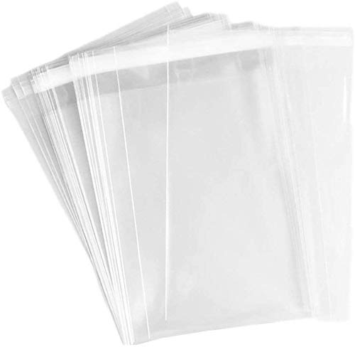 CuteBox 100pc (4 x 6) 2Mil Clear Flat Re-Sealable Food 