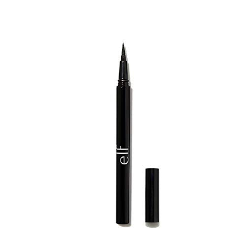 , H2O Proof Eyeliner Pen, Long Lasting, Smooth, Bold, Liquid Formula, Enhances, Defines, Creates Thin or Thick Lines, Jet Black, Felt Tip Applicator, 0.02 Fl Oz