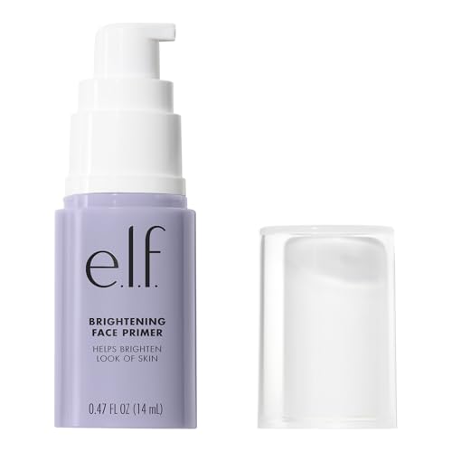 Brightening Lavender Face Primer, Face Makeup Primer For Neutralizing Uneven Skin Tones &amp; Brightening Complexion, Vegan &amp; Cruelty-free