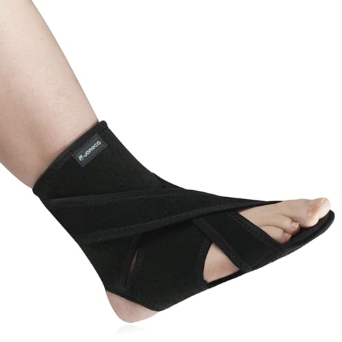 JOMECA Upgraded Drop Foot Brace for Walking with Shoes 