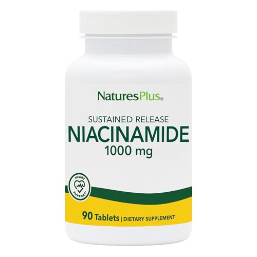 NaturesPlus Niacinamide, Sustained Release - 1000 mg, 9