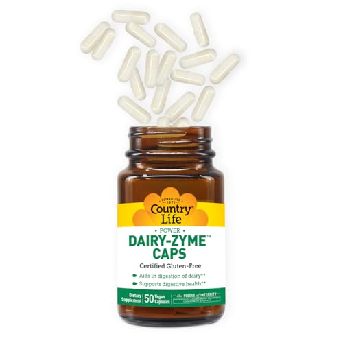 Country Life Dairy-Zyme - Digestive Enzymes for Dairy R