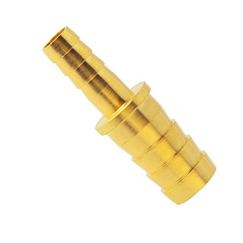Metaland Brass Hose Barb Reducer, 5/8 to 3/8 Hose ID, R