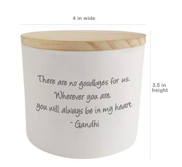 Memorial Candle Holder - Bereavement Gift for Loss of Father - Sympathy Jar - Candle Not Included