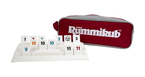 Rummikub - The Complete Original Game With Full-Size Racks and Tiles in a Durable Canvas Storage/Travel Case - Amazon Exclusive