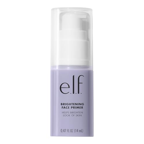 Brightening Lavender Face Primer, Face Makeup Primer For Neutralizing Uneven Skin Tones &amp; Brightening Complexion, Vegan &amp; Cruelty-free